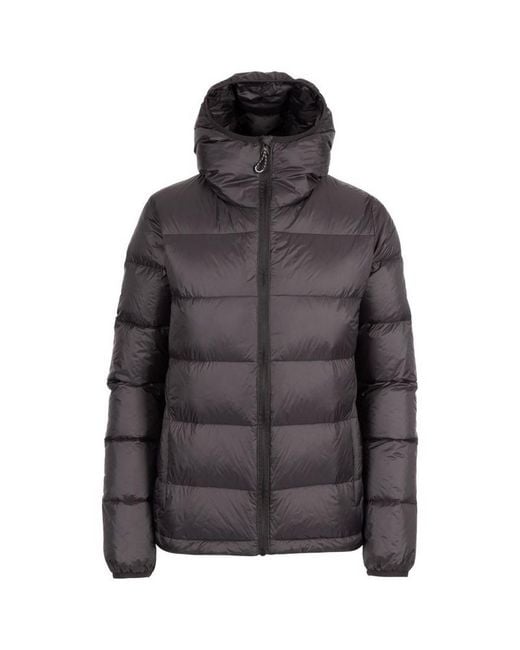 Trespass Gray Ladies Humdrum Packaway Down Jacket