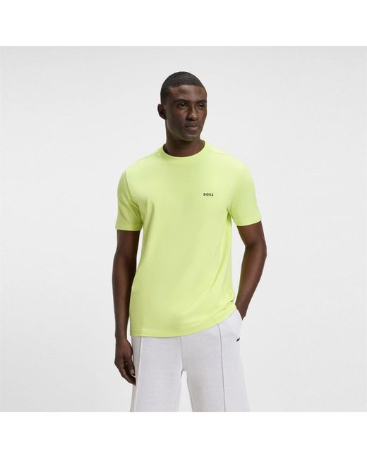 Boss Yellow Logo T-Shirt, Design for men