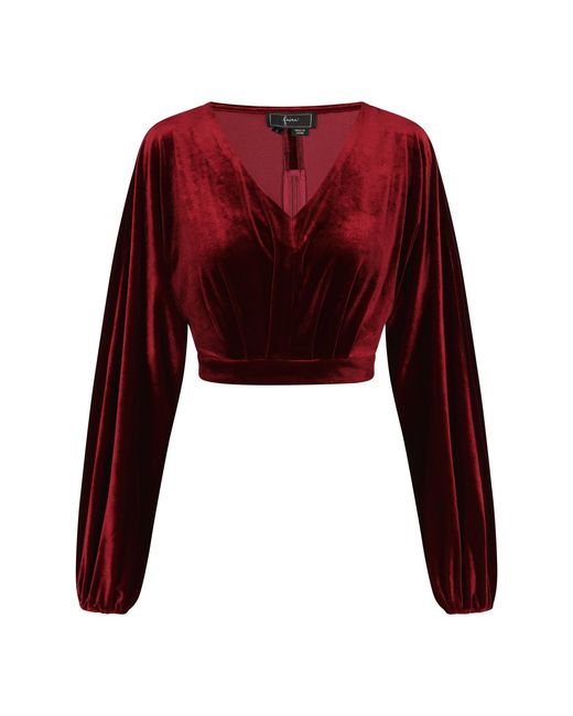 faina Blouse in het Red