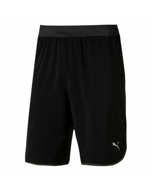 PUMA Black Drycell Stretch Waist Bottoms Energy Laser Shorts 516360 01 for men