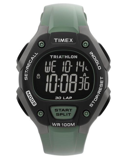 Timex Black Triathlon Classic C30 Watch Tw5M67300 for men