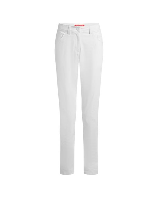 Craghoppers White Ladies Milla Nosilife Hiking Trousers