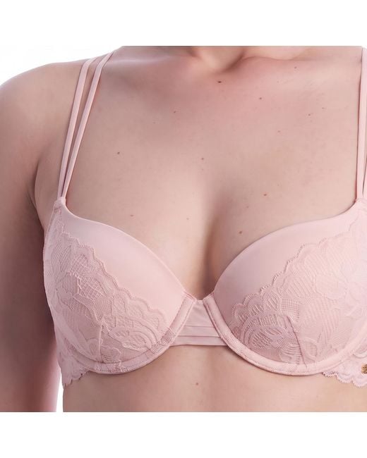 Boss Pink Underwire Lace Bra 50556310