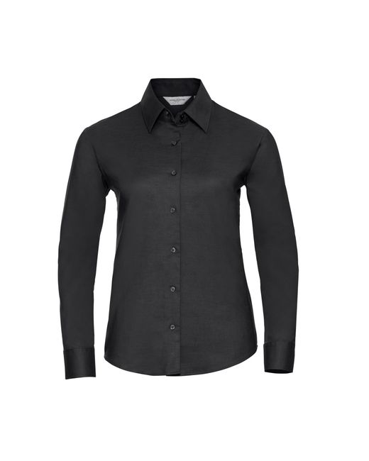 Russell Black Collection /Ladies Oxford Long-Sleeved Shirt