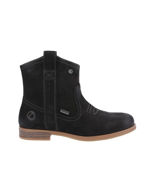Cotswold Black Signet Ankle Boots