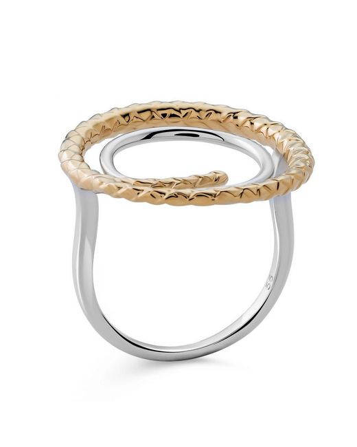 Orphelia Metallic 925 Sterling Ring