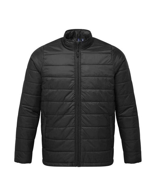 PREMIER Black Recyclight Padded Jacket for men