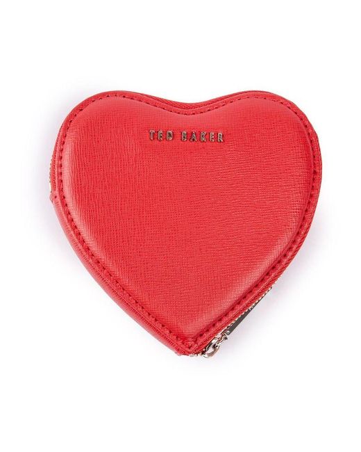 Ted Baker Red Heartia Purse