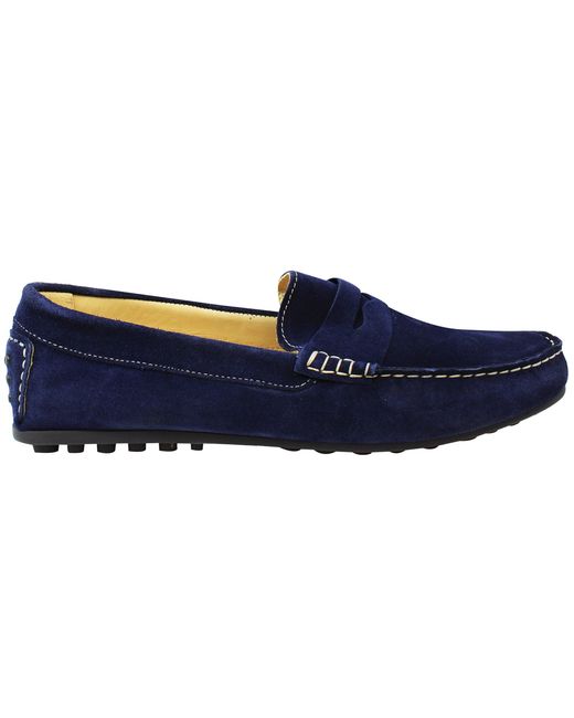 John White Blue Amalfi Shoes for men