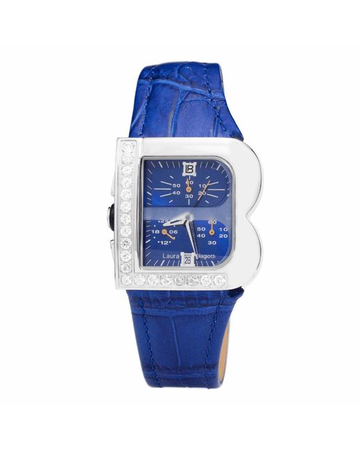 Laura Biagiotti Blue Ladies Watch Quartz Steel