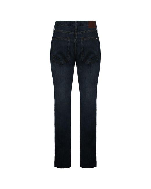 Vans Blue Off The Wall V66 Slim Low Rise Stragiht Leg Denim Jeans Vk4Fdxm for men