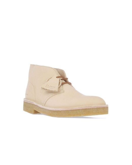 Clarks Natural Desert Boot 221 Leather Boots for men