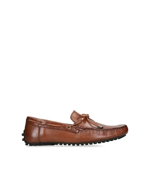 KG by Kurt Geiger Brown Leather Felix Loafers Leather for men
