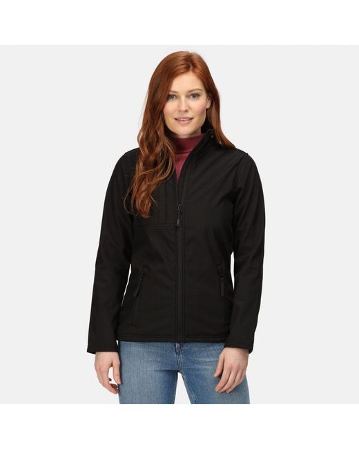 Regatta Black Professional /Ladies Octagon Ii Waterproof Softshell Jacket