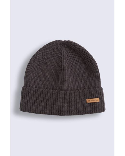 Mountain Warehouse Brown 'Rowan' Beanie Warm Cosy Everyday Winter Hat for men