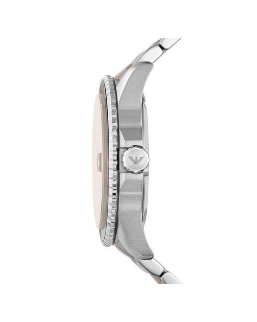 Emporio Armani Horloge Ar11340 Zilver in het Metallic voor heren