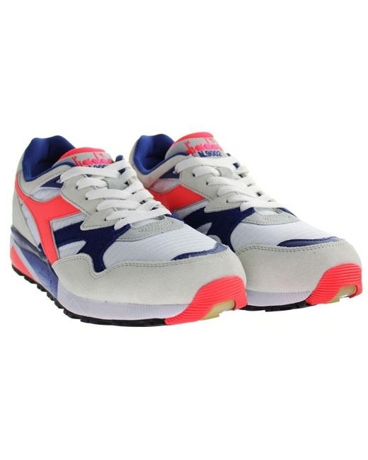 Diadora Blue N9002 Multicoloured Trainers for men