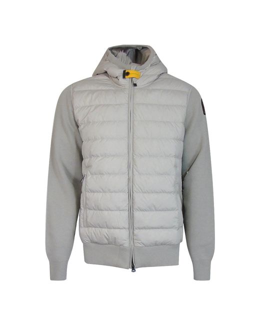 Parajumpers Gray Illuga Mastic Jacket for men