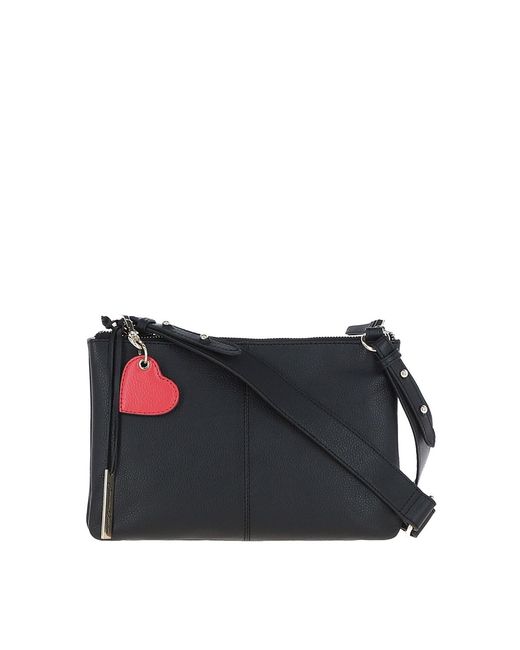 Ashwood Leather Gray 'Squisita' Two Sections Real Shoulder Bag