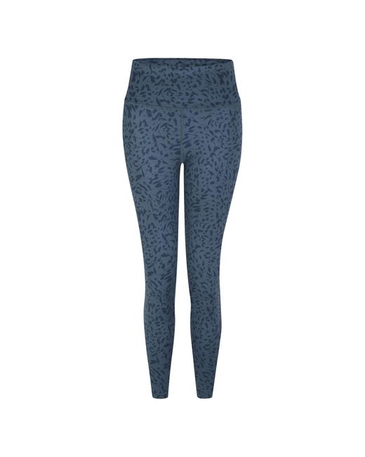 Dare 2b Blue Ladies Influential Gym 7/8 Leggings (Moonlight Denim)