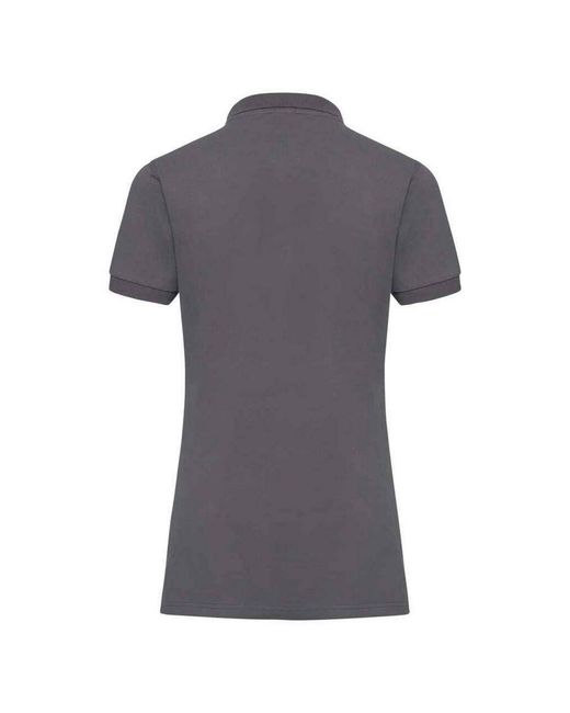 Russell Gray Ladies Pique Stretch Polo Shirt (Convoy)
