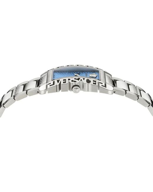 Versace Blue Flair Gent Watch Ve7D00223 Stainless Steel (Archived)