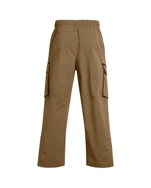 Under Armour Brown Utility Cargo Joggers for men