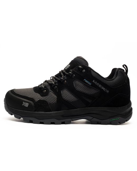 Karrimor Black Premium Bodmin Low 6 Hiking Shoes for men