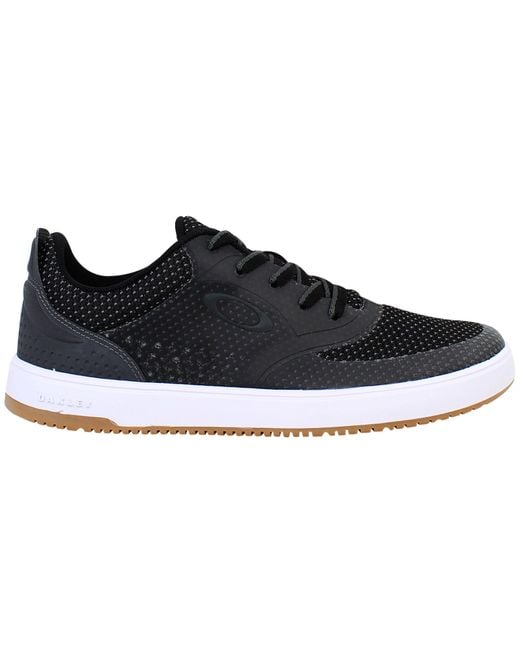 Oakley Black Metro Classic Trainers for men