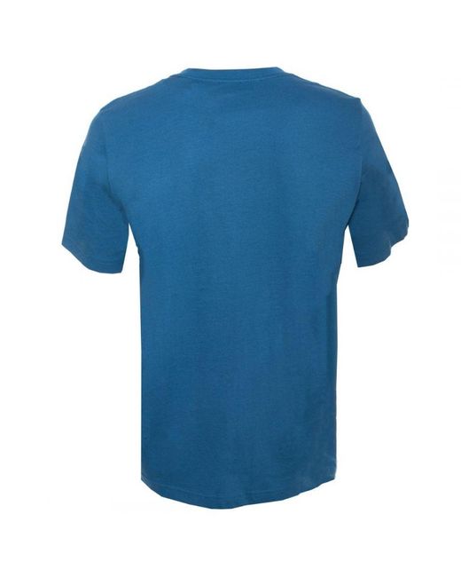 DIESEL Blue T-Diego-Division Logo T-Shirt for men