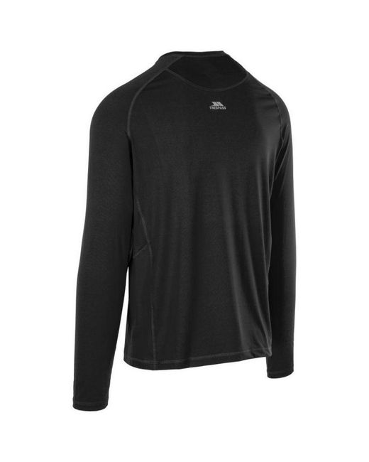 Trespass Black Nate Base Layer Top for men