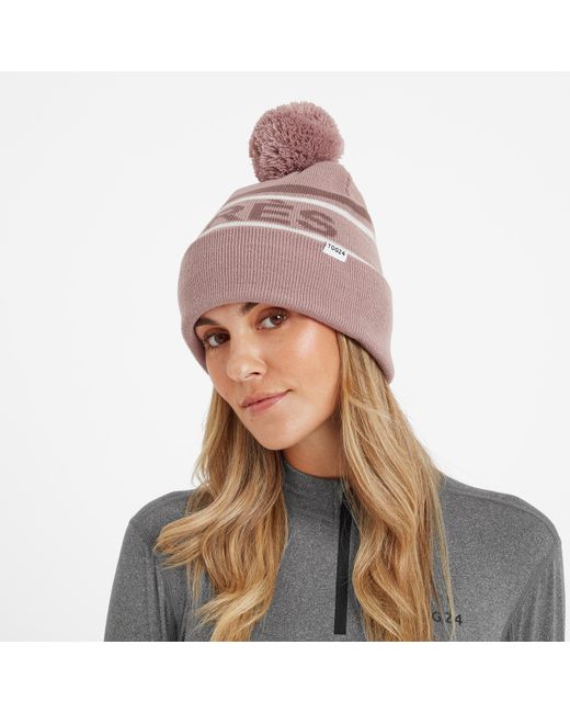 TOG24 Pink Brixen Knit Hat Faded