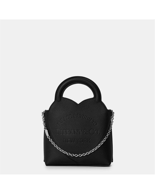 Tiffany & Co Black Accessories New York Mini Tote With Chain
