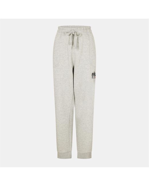 Ecko' Unltd Gray Speciale Solid Patterned Slim Joggers