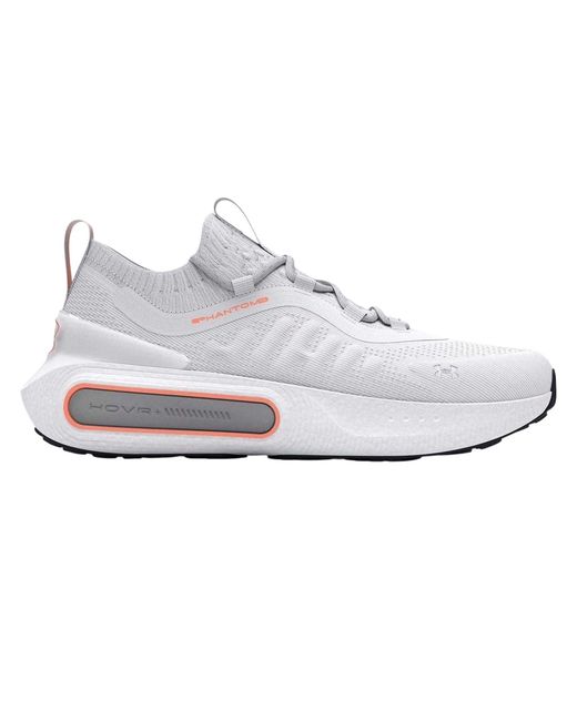 Under Armour White Ladies Phantom 3 Cushioned Shoes