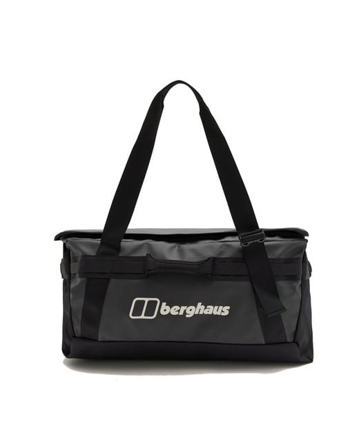 Berghaus Black 80 Litre Holdall With Adaptastrap Carry System, Travel Bag