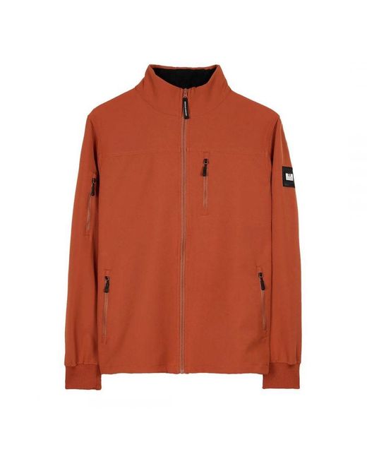 Weekend Offender Orange Athents Softshell Jacket for men