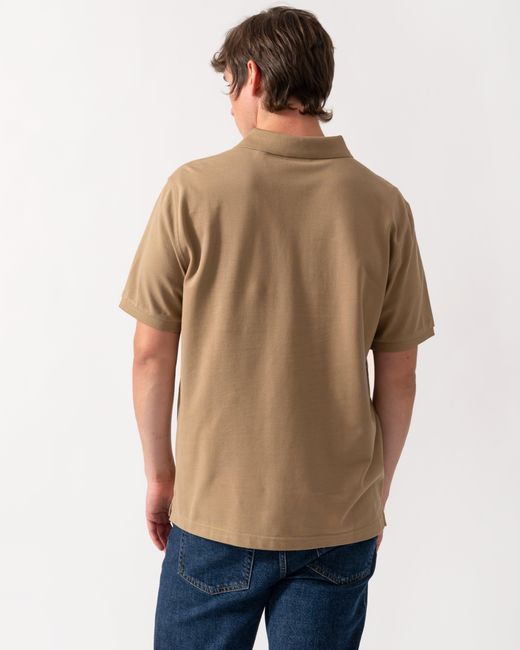 Gant Blue Regular Fit Fit Short Sleeve Shield Logo Pique Polo Fit for men
