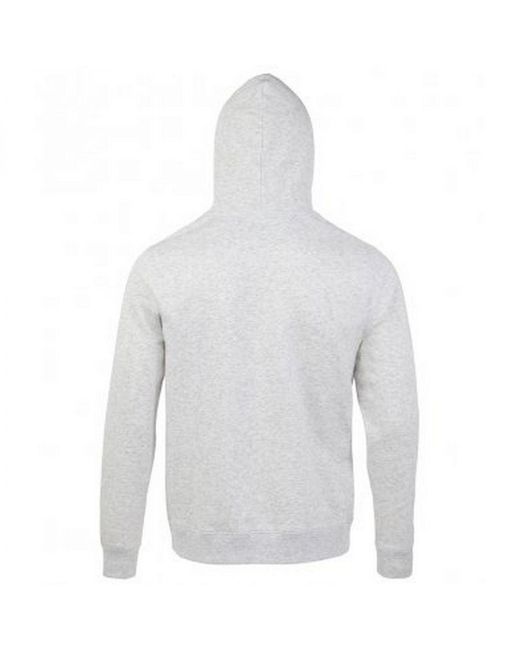 Sol's Gray Adults Spencer Hooded Sweatshirt (Ash)