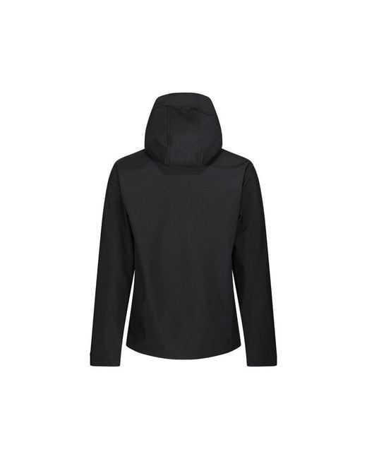 Regatta Black Venturer 3 Layer Membrane Soft Shell Jacket for men