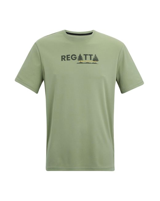 Regatta Green Fingal Pine Tree T-Shirt (Sage) for men