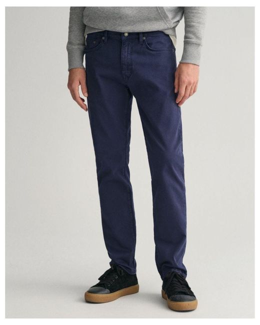 Gant Blue Regular Desert Jeans for men