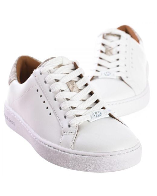 Michael Kors White Classic Irving Sneaker S7Irfs3L Shoe