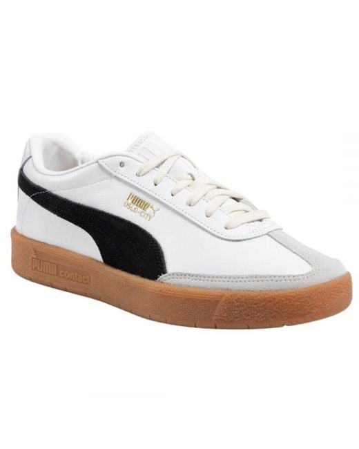PUMA White Oslo City Og Trainers Leather for men