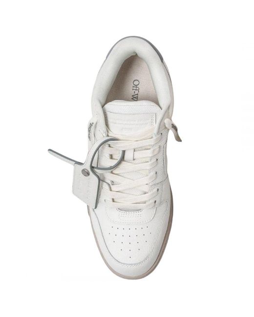 Off-White c/o Virgil Abloh White Off- Out Of Office Medium Calf Leather Sneakers for men