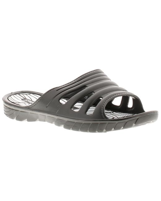 Wynsors Brown Ladies Lightweight Eva Pool Slider