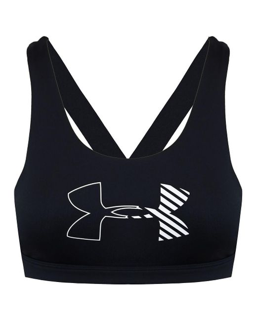 Under Armour Blue Heatgear Sports Bra