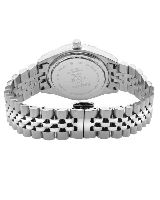 Gv2 Metallic Naples 316L Stainless Steel Case, Dk Mop Dial, Bracelet