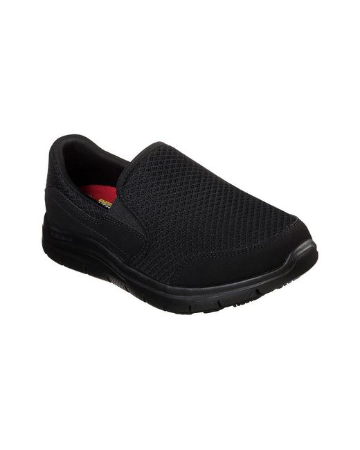 Skechers Black Cozard Slip Resistant Work Trainers