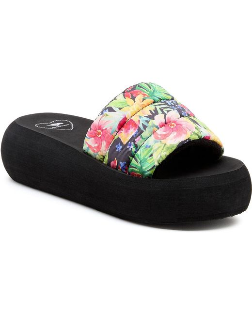 Rocket Dog Black Splash Bahama Textile /Multi Sandals